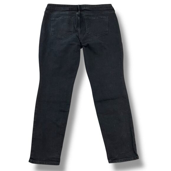 Old Navy Womens Pop Icon Skinny Denim Blue Jeans Black Size 16 - Picture 4 of 7